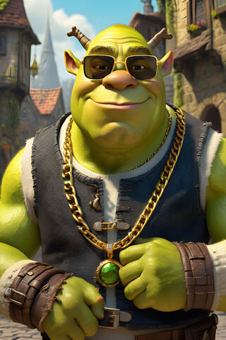 Iced Out Shrek