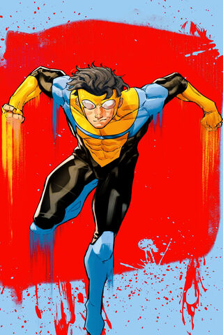 Invincible Hero in Acti..