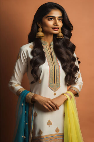 Elegant Ethnic Beauty 🌼✨