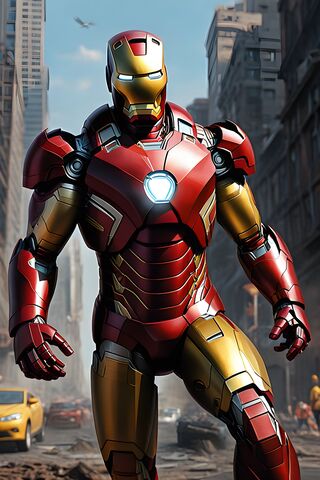 Iron Man in Action