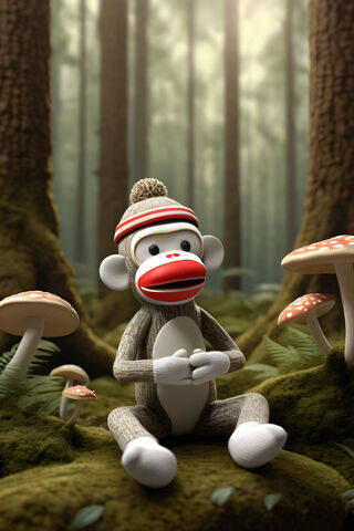 It's A Sock Monkey World