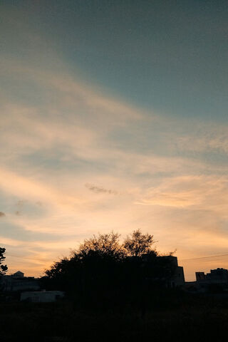 Serene Sunset Over the ..