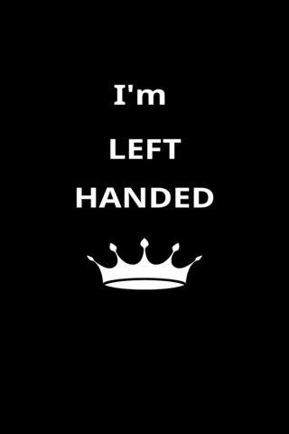 Proudly Left-Handed! ✋👑