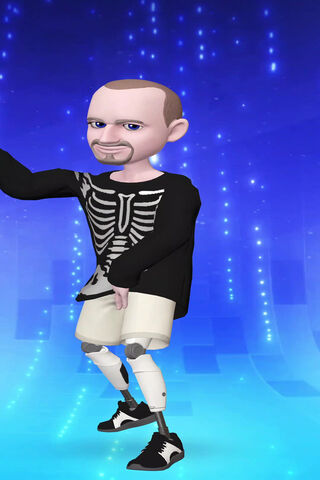 Dancing Skeleton Avatar..