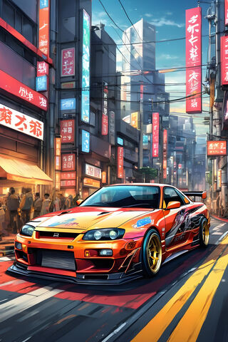 Japan Styl Nissan R34