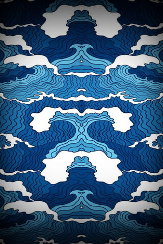 Ocean Waves Pattern 🌊🎨