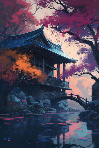 Tranquil Serenity 🌅🏯