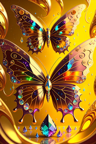 Jeweled Butterflies