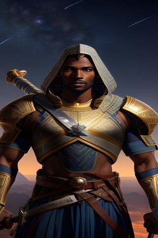 Jinkess Nubian Warrior
