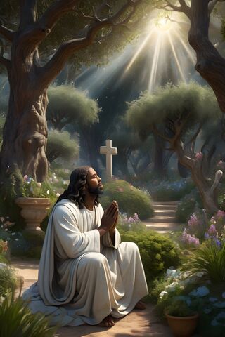 Jesus Praying