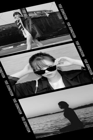 Stylish Moments in Black and White 🖤✨