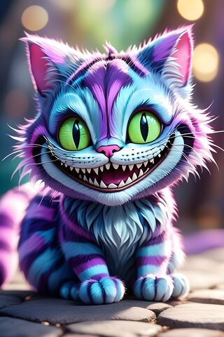 Kawaii Cheshire Kitty