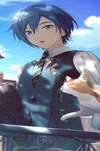 A Serene Moment with a Feline Friend 🐱✨