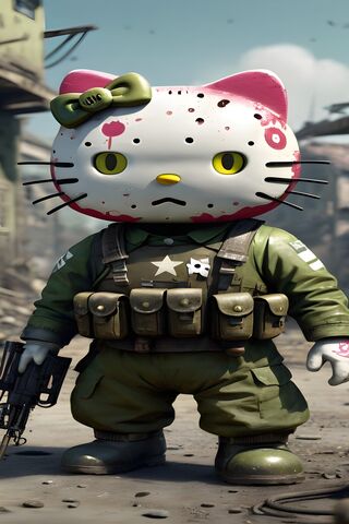 Hello Kitty Goes to Bat..