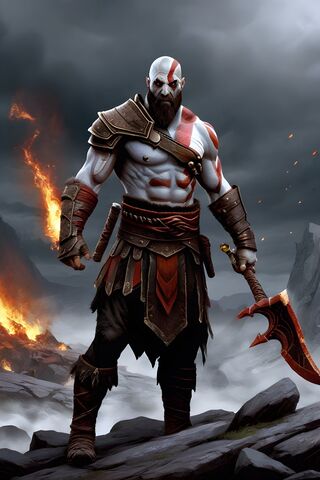 The Fearsome God of War ⚔️🔥