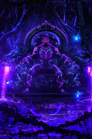 The Vibrant Throne of t..