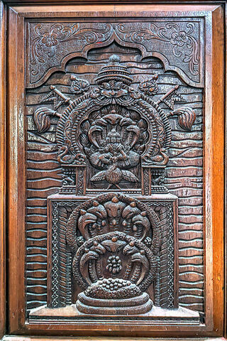 Intricate Wooden Carvin..