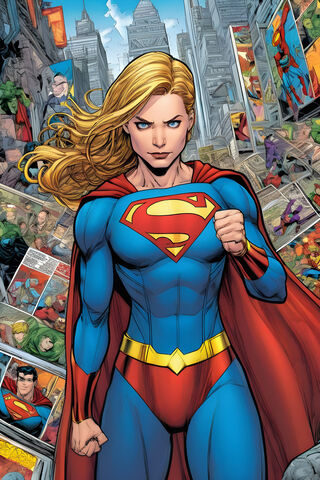 Supergirl Soars! 🦸‍♀️✨