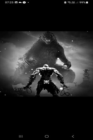 Clash of Titans: A Monochrome Showdown 🦖⚔️