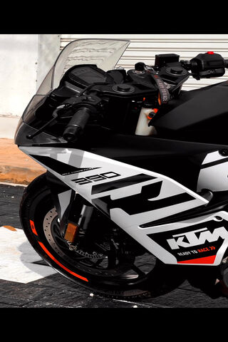 Sleek Power: The KTM RC..