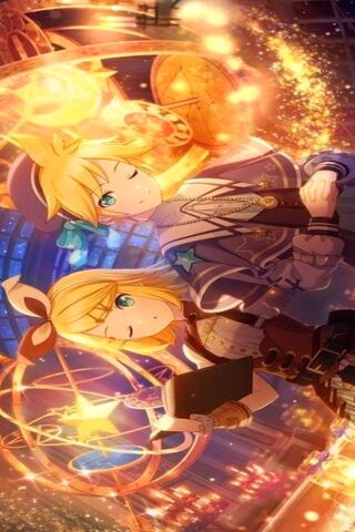 Magical Twins in a Starry Realm ✨🌟