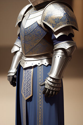 Regal Guardian: The Elegance of Knightly Armor