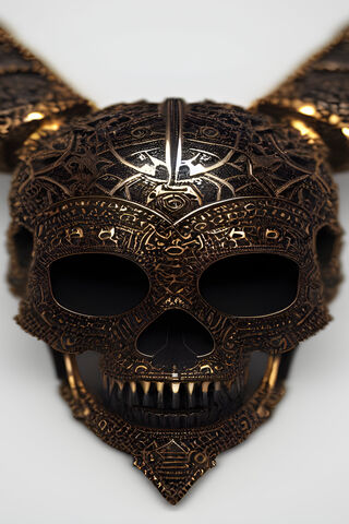 Intricate Skull Art 🖤💀✨