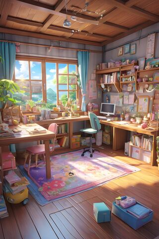 Kawaii Room With Window Open