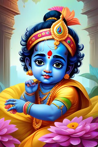 Krishna, Gopal,Little Krishna