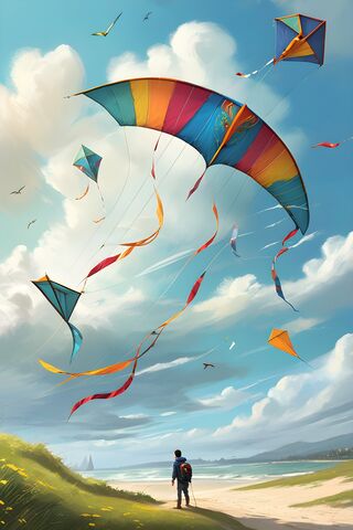 Kite Dreams 🌈✨