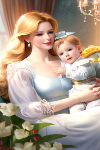 A Tender Moment: Mother..