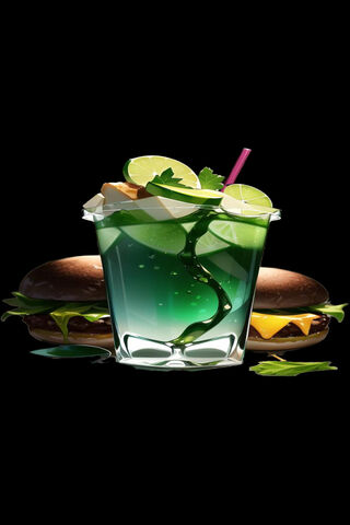 Refreshing Green Delight 🍹