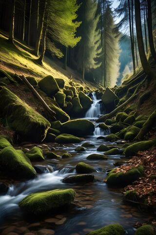 Little Warer Fall In Th..