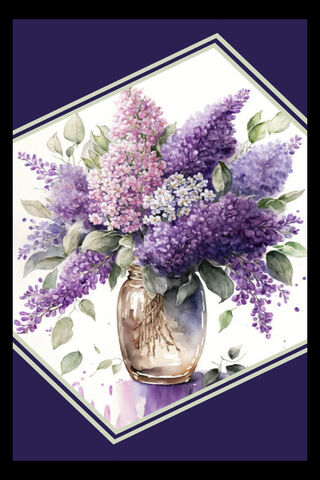 Beautiful Lilac Bouquet 🌸💜