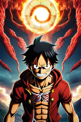 Luffy In Titan Form