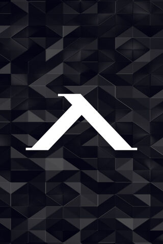 Minimalist Logo on a Geometric Background