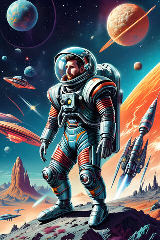 Cosmic Explorer 🚀✨