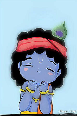 Joyful Krishna 🌟