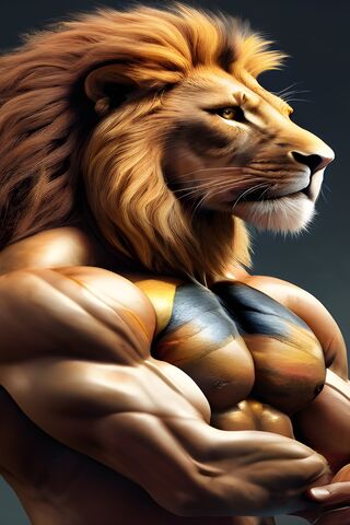 The Majestic Lion Man: ..