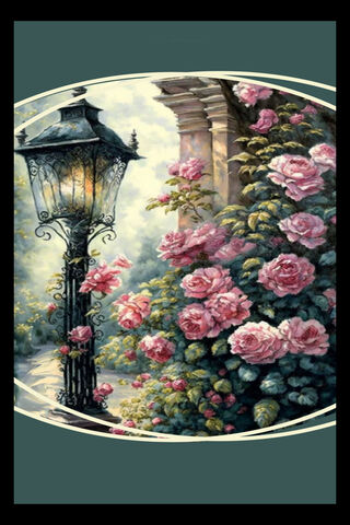 Enchanted Garden Glow 🌹✨