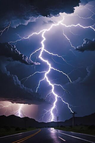Nature's Electric Show ..
