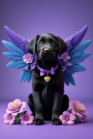 Lab Puppies In A Tea Cup