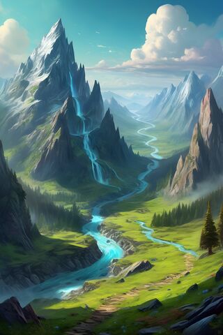 Majestic Mountain Valle..