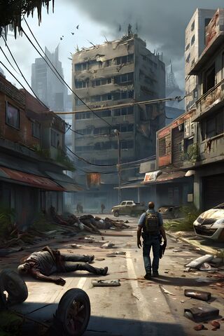 Desolate Streets of a Fallen City 🌆💔