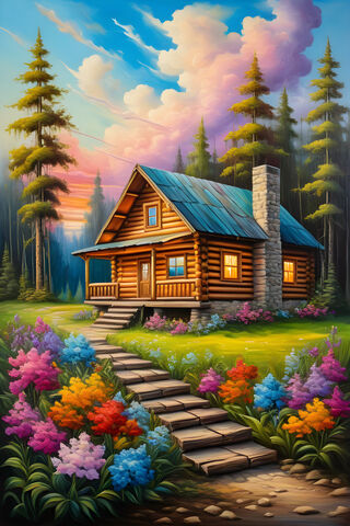Log Cabin