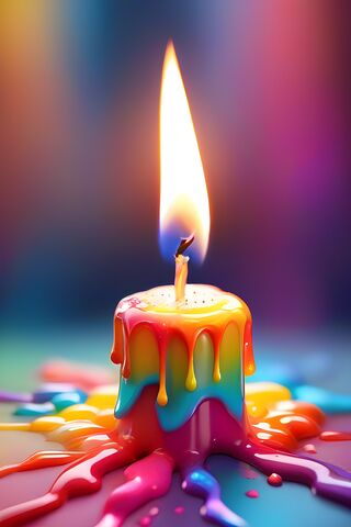 Light, Candle, Colourful, Colour