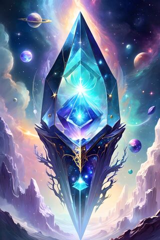 Cosmic Crystal Dream ✨🔮