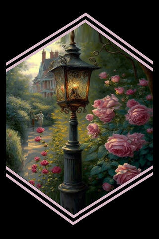 Enchanted Garden Glow 🌹✨