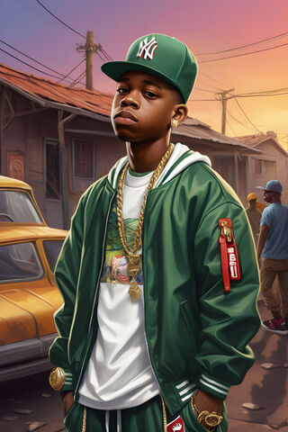 Young Dreamer in the Ci..