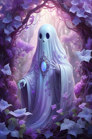 Lilac and Ivy Ghost